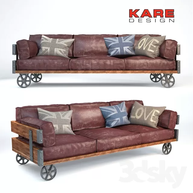 3DSKYMODEL – Sofa – 813