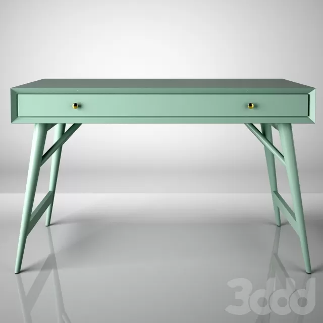 Mid-Century Mini Desk – Oregano – 220081