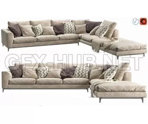 Minotti Andersen Arrangement 06 3D MODEL – 220193