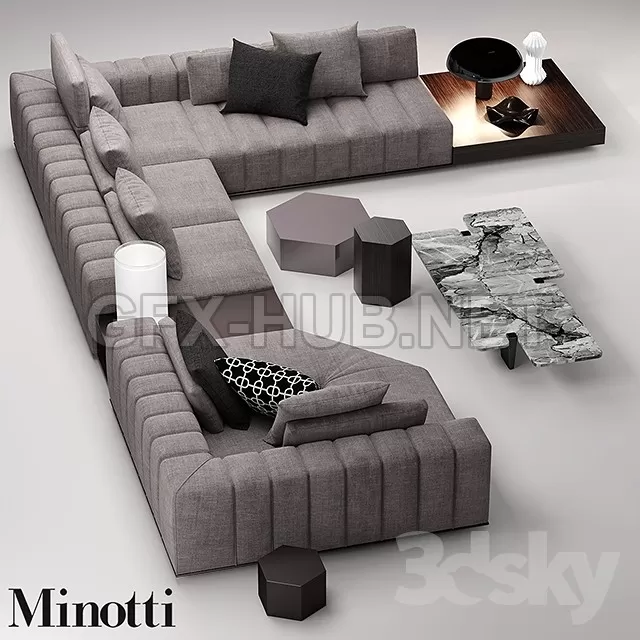 Minotti Freeman Seating System – 220249