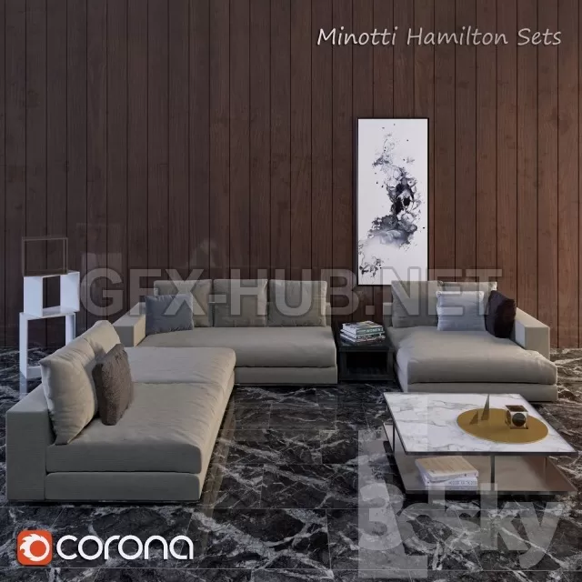 Minotti Hamilton Sets – 220259