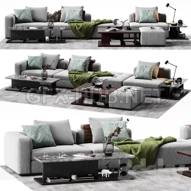 Molteni  C ALBERT Sofa – 220753