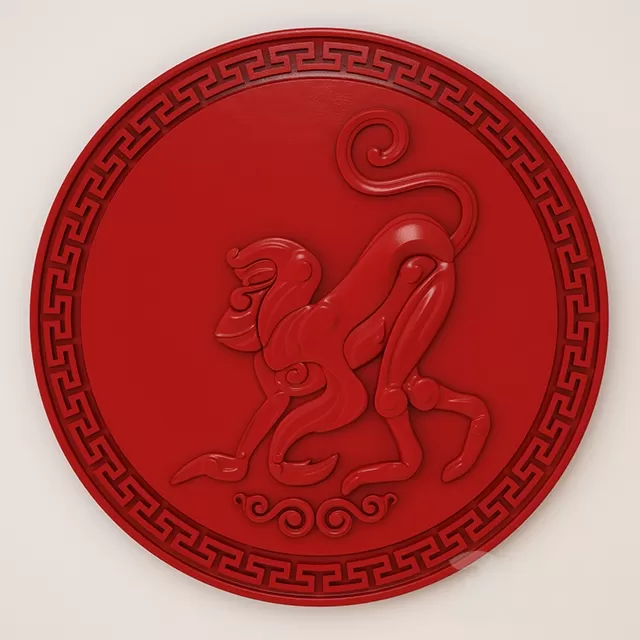 Monkey sculpture – 220793