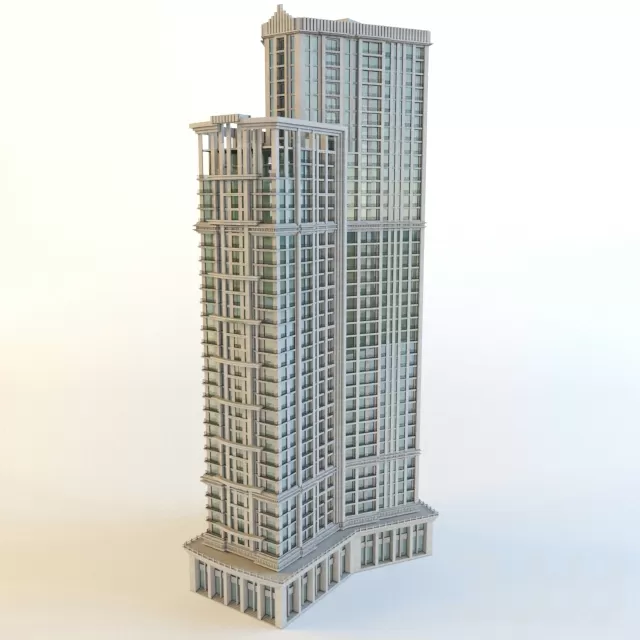 neoclassical highrise building – 221113