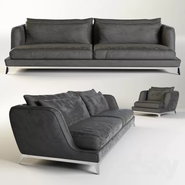 3DSKYMODEL – Sofa – 882