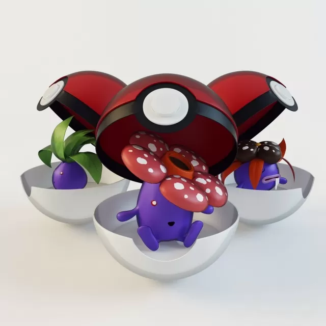 Oddish + Gloom + Vileplume – 221391