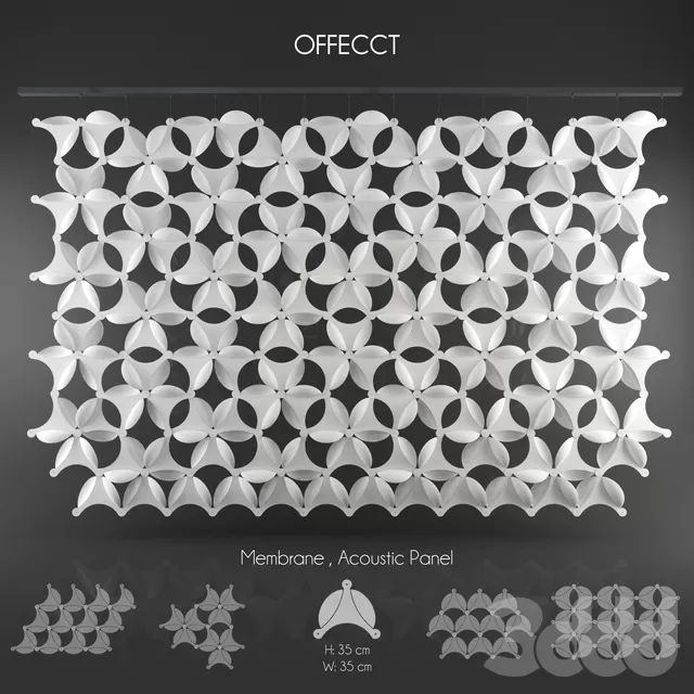 OFFECCT Membrane Acoustic Panel – 221451