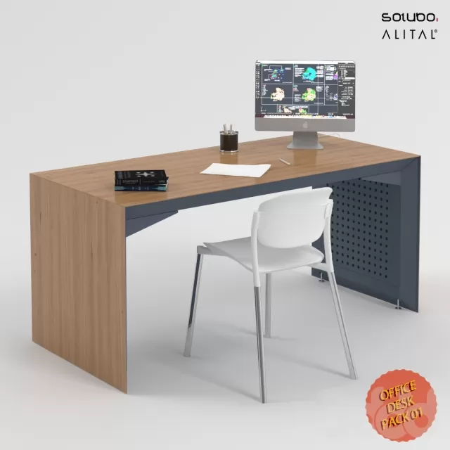 Office Desk Pack01 – 221471