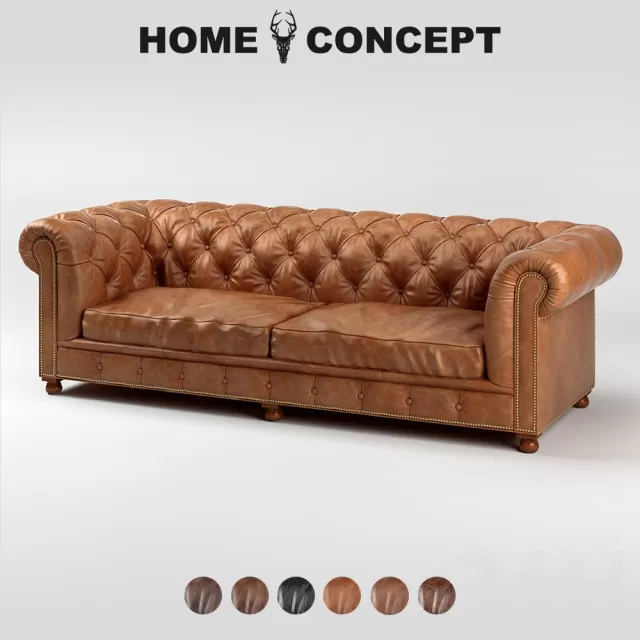 OM Трёхместный диван Вестминстернабивка перомWestminster Feather 3 Seater – 221711