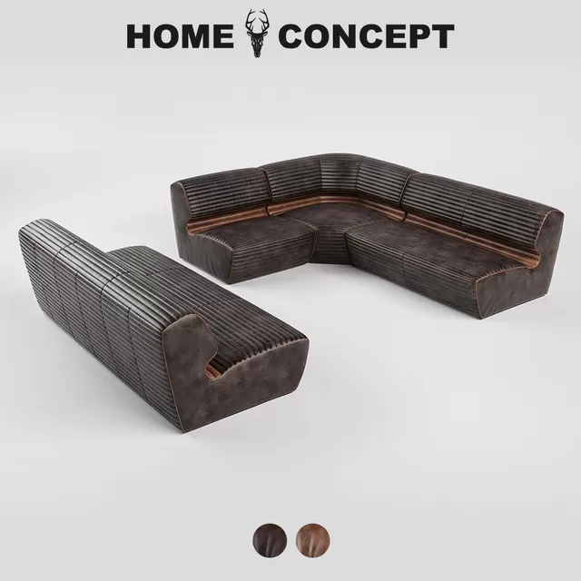 OM Угловой модульный диван Каньон. Canyon Sectional Corner Group – 221715
