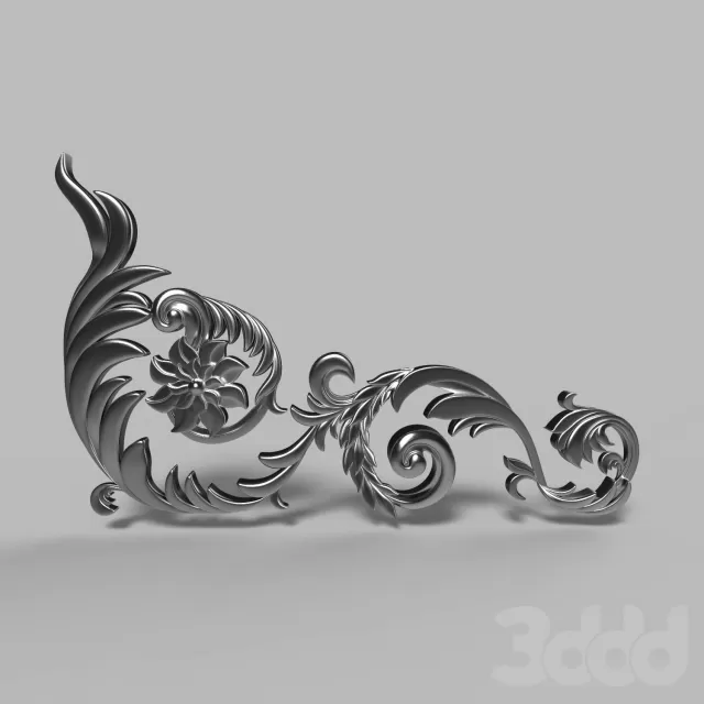 Ornament Silver A – 221889