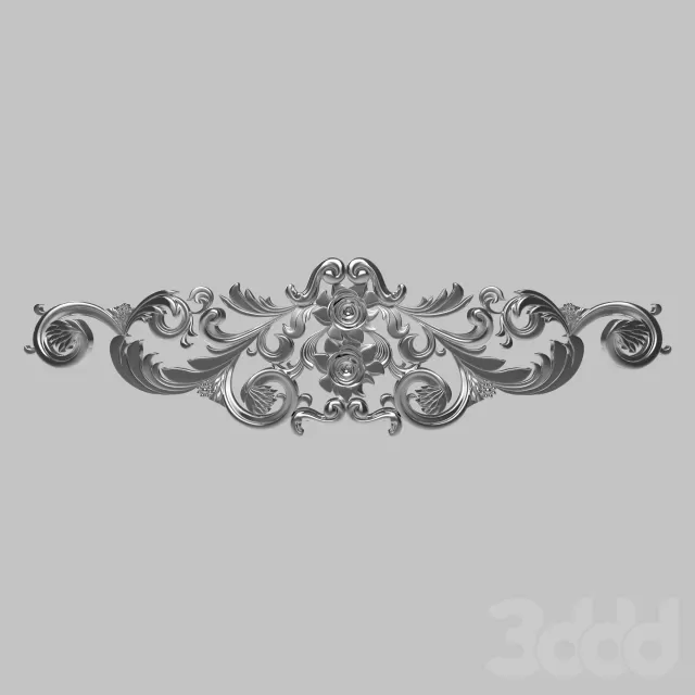 Ornament Silver C – 221893
