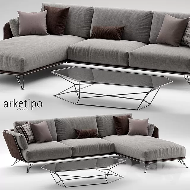 3DSKYMODEL – Sofa – 929