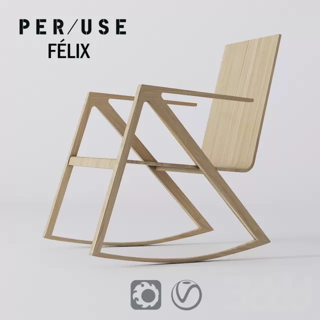 Per use – Felix Rocking Chair – 222307