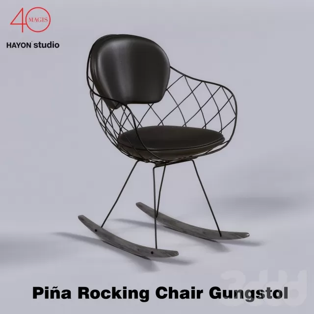 Piña rocking chair – Magis Jaime Hayon – 222497
