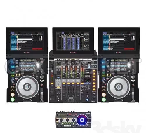Pioneer DJ Collection 3D model – 222521