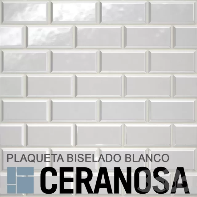 PLAQUETA BISELADO BLANCO – 222653