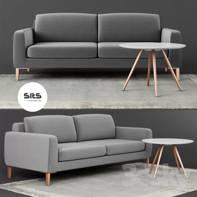 3DSKYMODEL – Sofa – 956