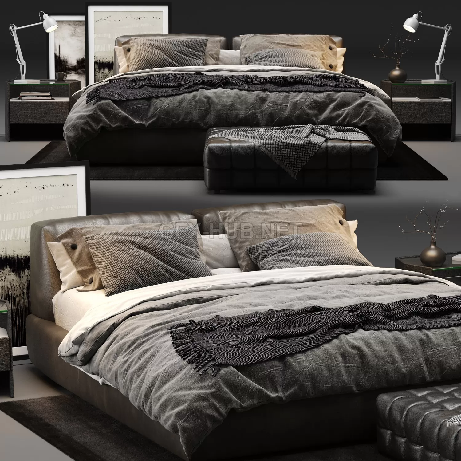 Poliform – Bolton Bed – 222777