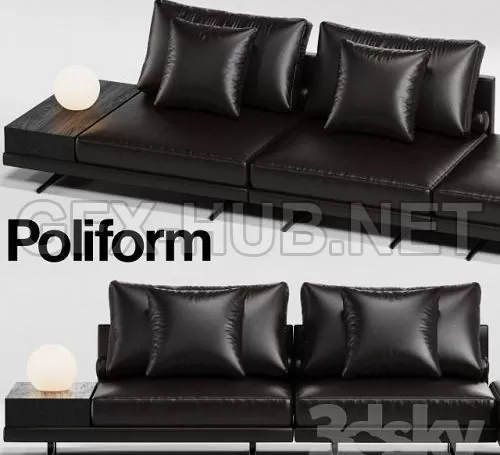 Poliform MONDRIAN 3d Model – 222829