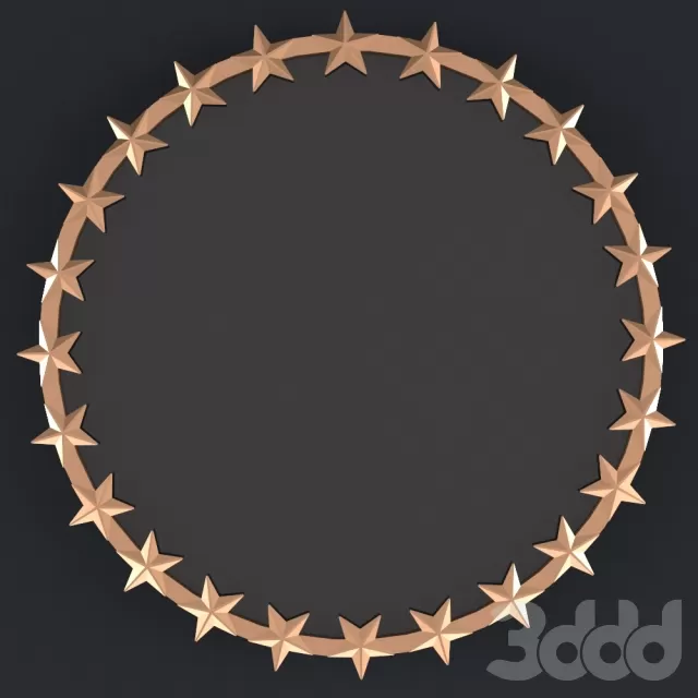 Pottery Barn The Emily  Meritt Star Ring Mirror – 223107