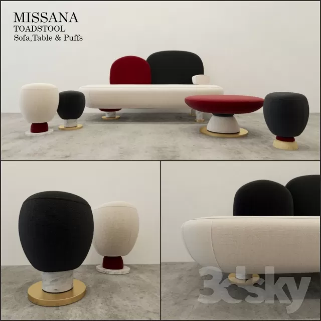 3DSKYMODEL – Sofa – 975