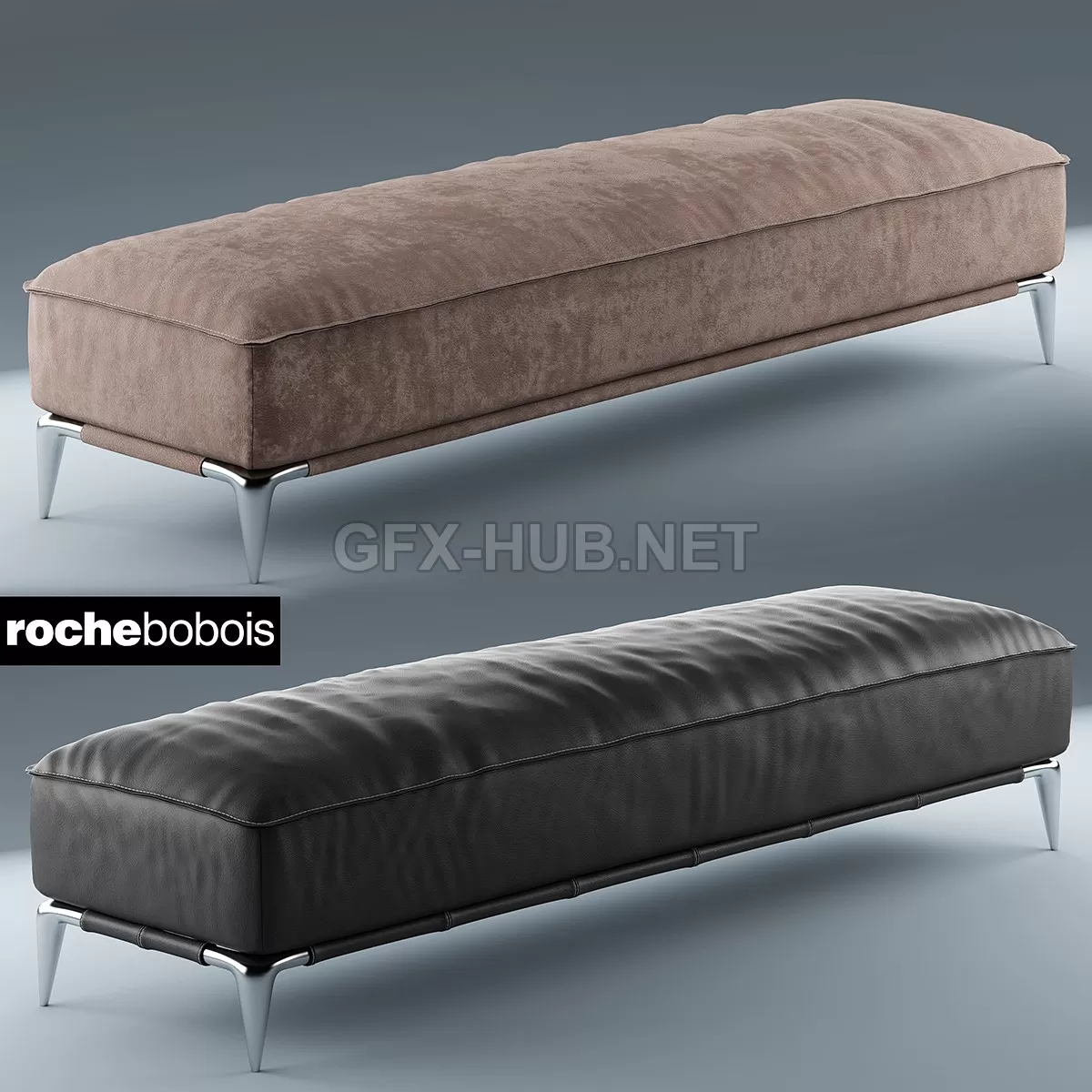 POUF RECTANGULAIRE ELLICA by Roche Bobois – 223137