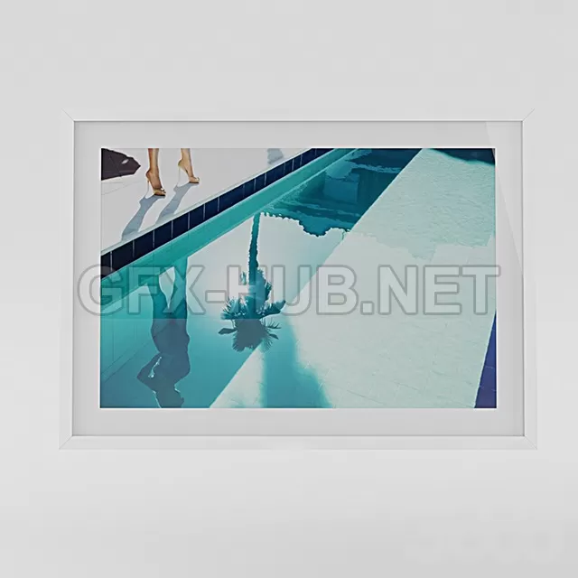 Print La Piscine Gaby Fling – 223199
