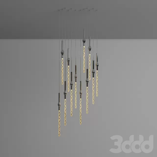 Rain LED Round Multi-Light Pendant by Sonneman – 223457 Rain LED Round Multi-Light Pendant by Sonneman – 223457