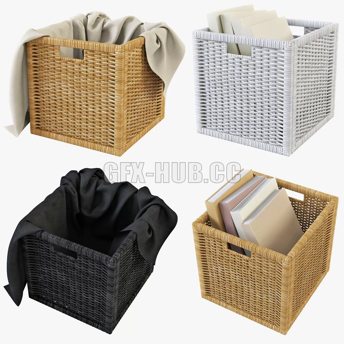Rattan Basket Ikea Branas – 223503