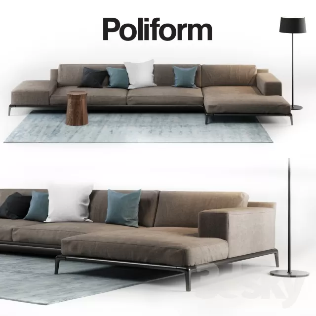 3DSKYMODEL – Sofa – 1002