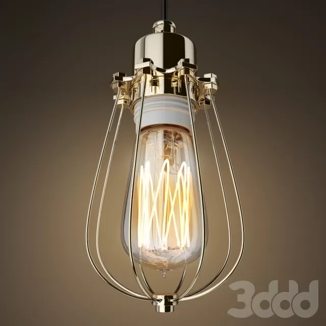 Restoration hardware Marconi Caged Pendant – 223725