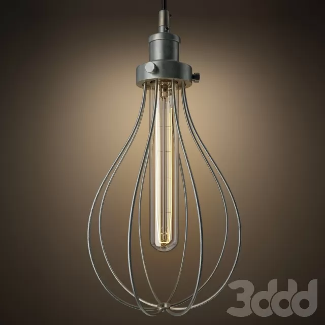 Restoration hardware Teardrop Wire Filament Single Pendant – 223759