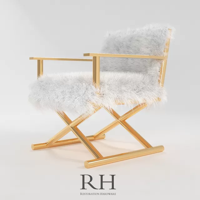 RH ALTMAN TIBETAN WOOL CHAIR – 223813