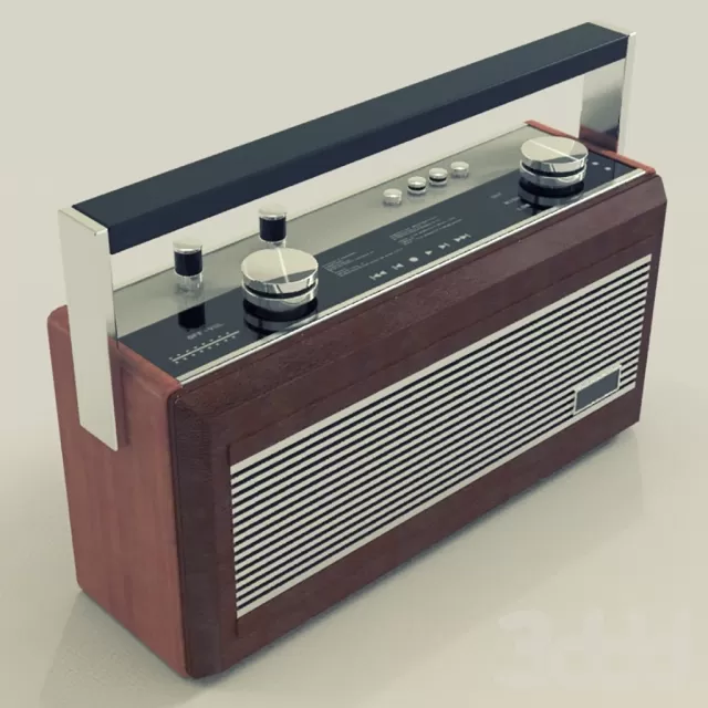 Roberts R900 Teak and Leather Radio – 224013