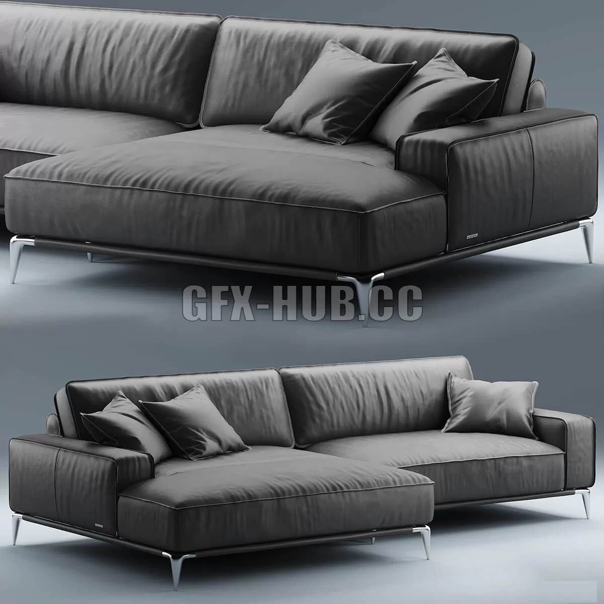 Rochebobois Sofa Dange Ellica – 224063