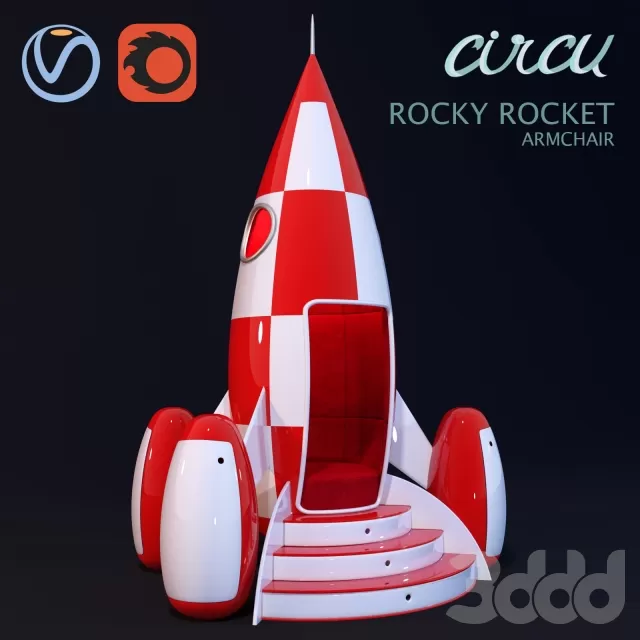 ROCKY ROCKET кресло от Circu Magical Furniture – 224085 ROCKY ROCKET кресло от Circu Magical Furniture – 224085