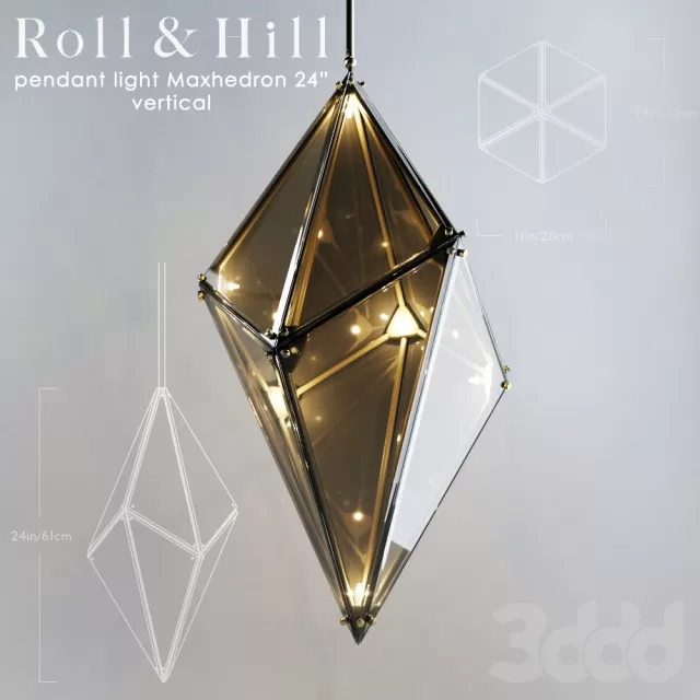 RollHill pendant Maxhedron 24 – 224123