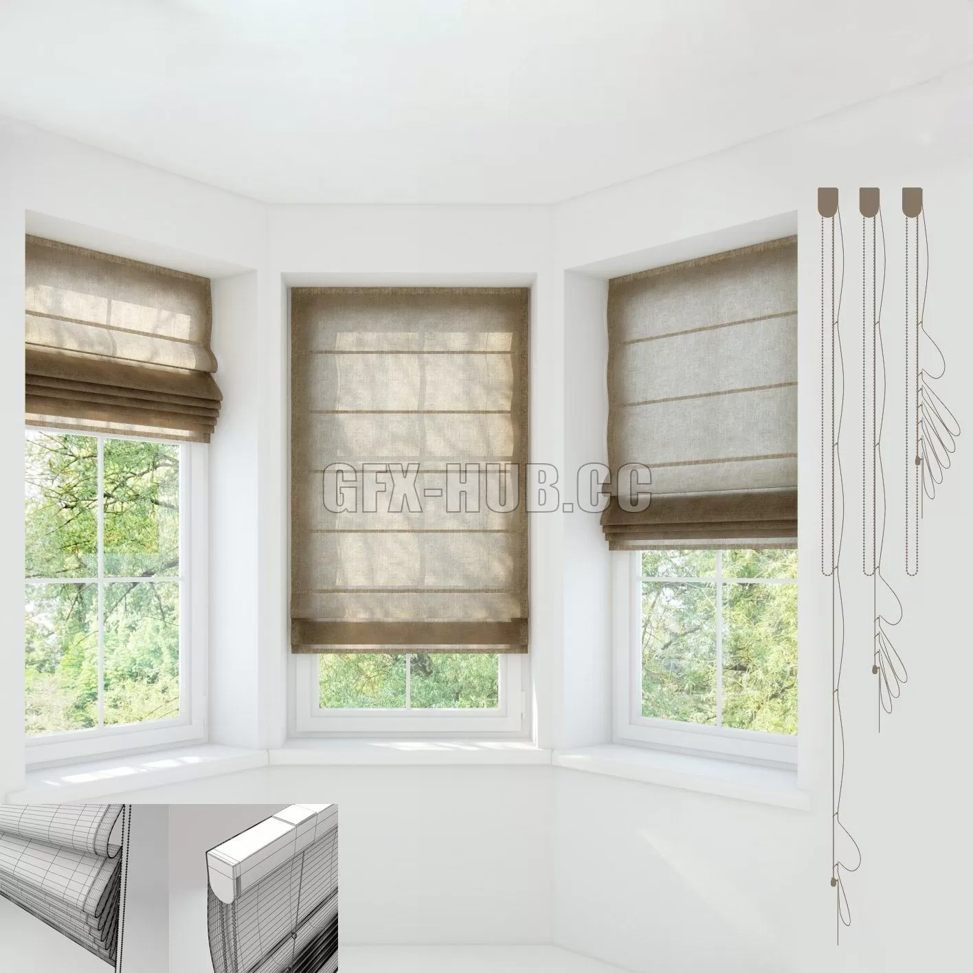 Roman shade – 224151