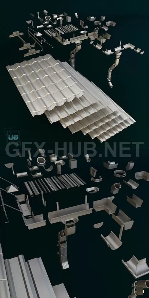 Roof ready 3D Model – 224171