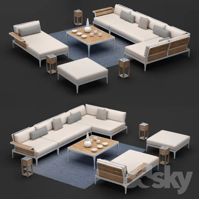 3DSKYMODEL – Sofa – 1036