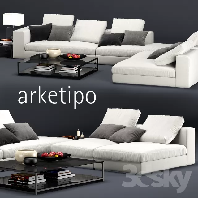 3DSKYMODEL – Sofa – 1039