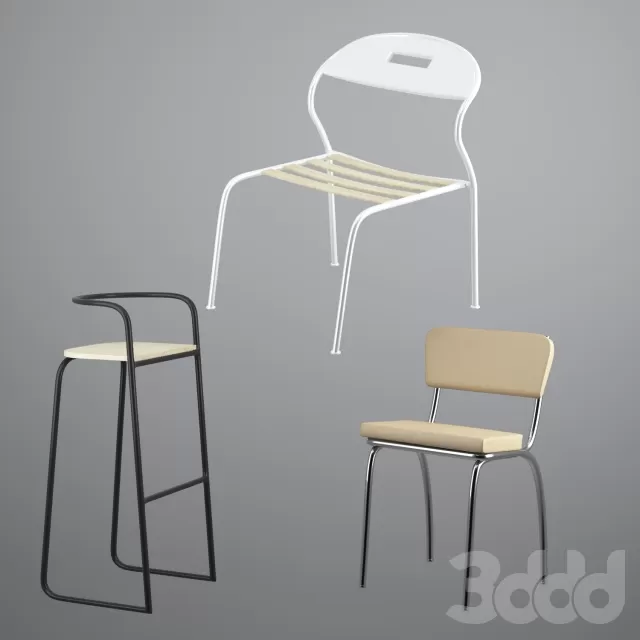 Set Of 3 Chair – 224789