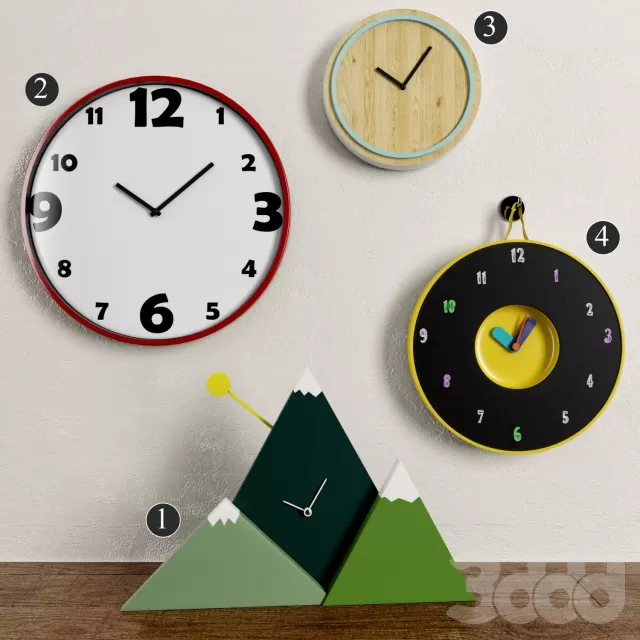 Set of Clocks – 224797 Set of Clocks – 224797