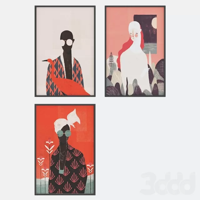 SET OF FRAMES – 224815