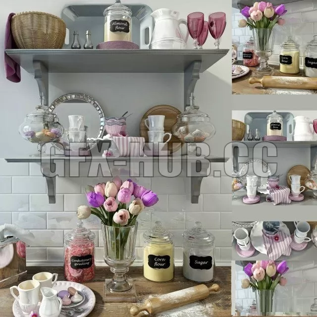 Set of kitchen decor 2 – 224825