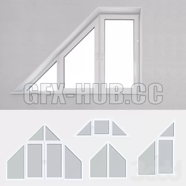 Set of plastic windows 14 – 224841 Set of plastic windows 14 – 224841