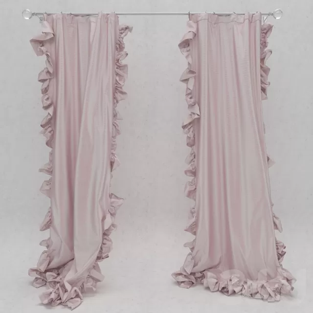 Shabby Chic Curtain – 224929