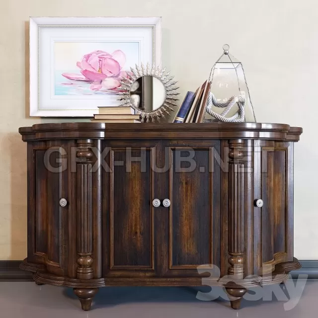 Shaped credenza – 224941