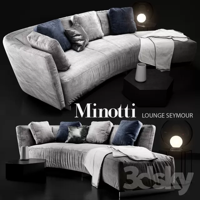3DSKYMODEL – Sofa – 1074